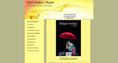 Desktop Screenshot of dunacteurlautre.com